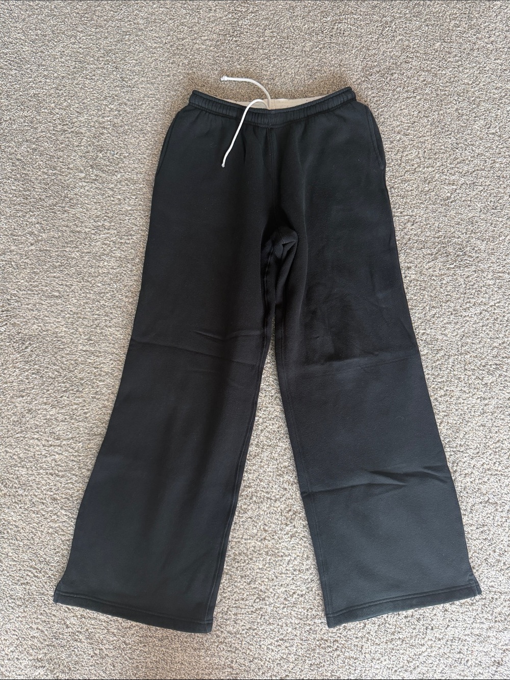 Women’s wild fable Black Wide-Leg Drawstring Sweatpants
